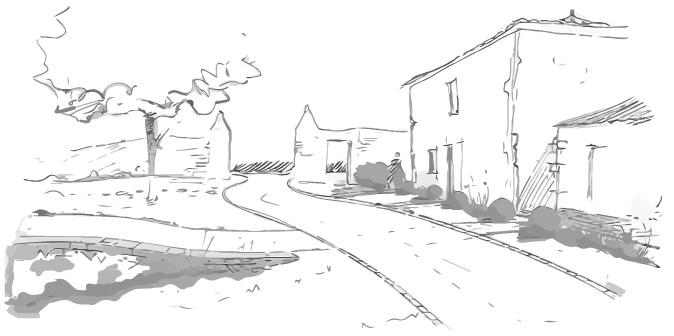 Dessin Gîtes La Bréjolière